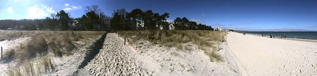 Dünen-/Strand-Panorama