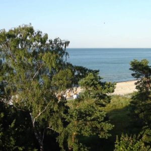 Villa Sirene Ferienwohnung: Blick von der Dachterrasse