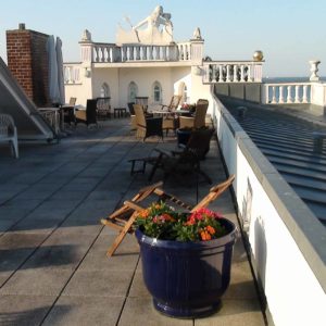 Villa Sirene Ferienwohnung: Dachterrasse