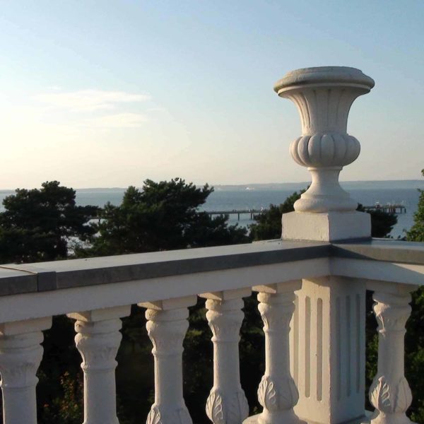 Villa Sirene Ferienwohnung: Blick von der Dachterrasse