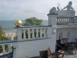 Große Dachterrasse