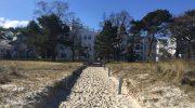 Blick vom Strand