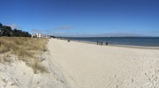 Strandblick in Richtung Binzer Kurhaus