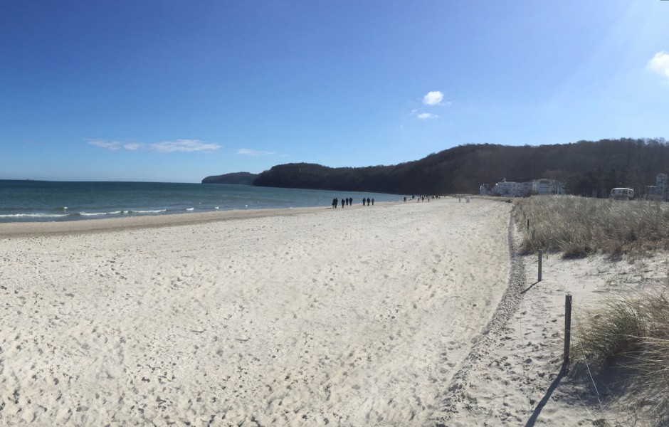 Strandblick in Richtung Fischerstrand